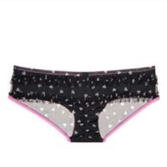 VICTORIA'S SECRET SEXY HEART LOW-RISE HIPHUGGER PANTY - Picture 1 of 1